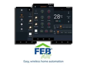 Wireless home automation app FEB Air