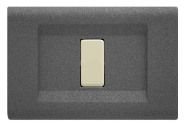 Placca Click Vulcanizzata Grigio Chiaro