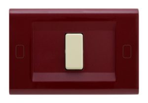 PLACCA TOCCO AMARANTO 1 FORO